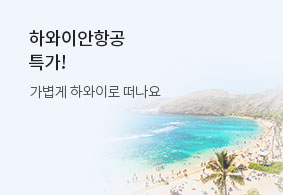 ALOHA~<br>하와이안항공!