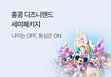 홍콩 디즈니랜드!
나이는 OFF, 동심은 ON!