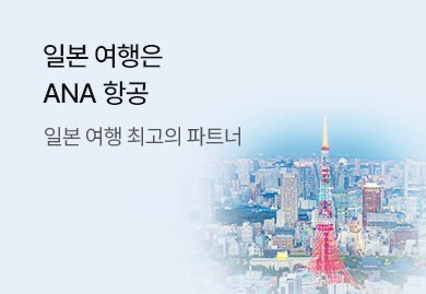 일본 여행은
ANA 항공