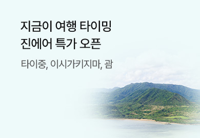 진에어 이시가키지마 <BR>주 5회 단독 신규취항
