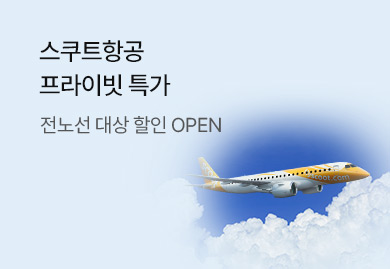 스쿠트항공 프라이빗 특가