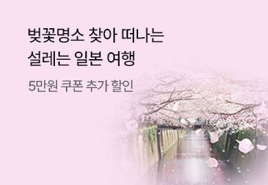 벚꽃명소 찾아 떠나는 설레는 일본 여행