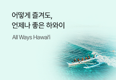 어떻게 즐겨도,
언제나 좋은 하와이