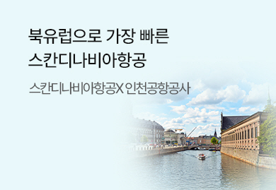 북유럽의 감성
 코펜하겐은 스칸디나비아항공