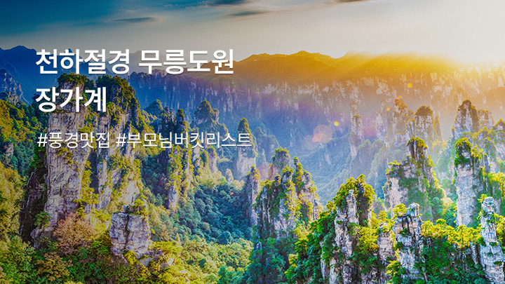 천하절경 무릉도원<br>장가계