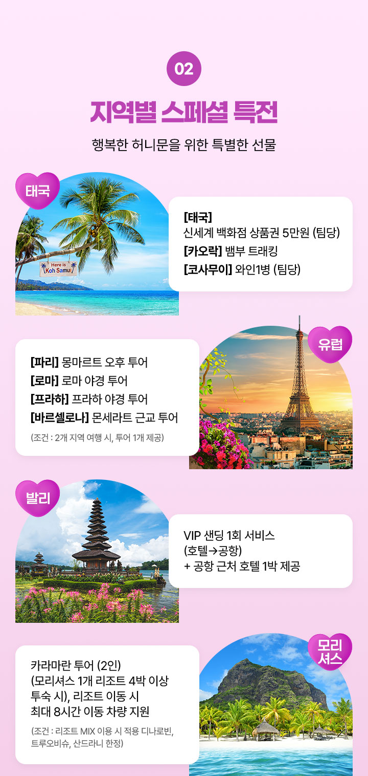 2. 지역별 스페셜 특전 아래설명