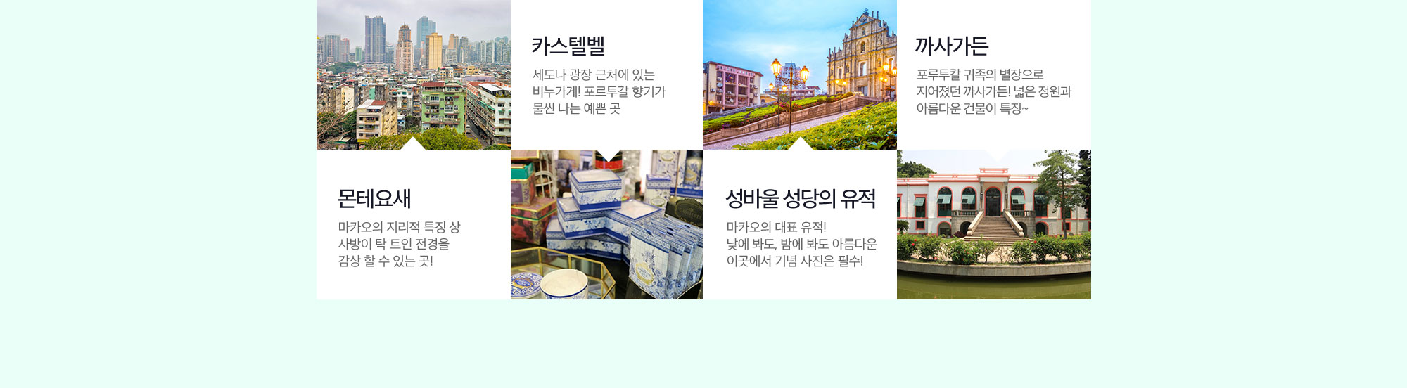 몬테요새 , 카스텔벨,성바울 성당의 유적, 까사가든