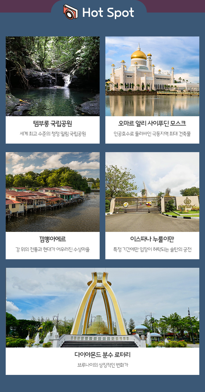 브루나이 관광지 아래설명