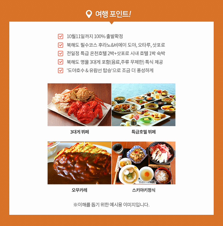 여행 포인트, 아래 설명