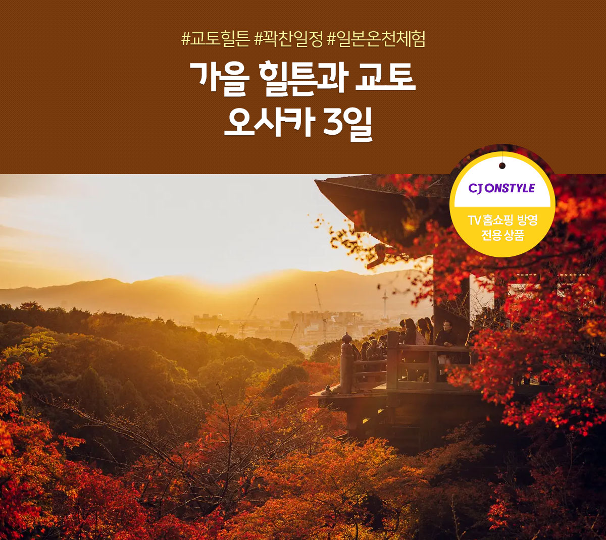 오사카 3일(TV홈쇼핑 방영 전용 상품)