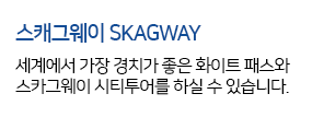 스캐그웨이 SKAGWAY 세계에서 가장 경치가 좋은 화이트 패스와 스카그웨이 시티투어를 하실 수 있습니다.