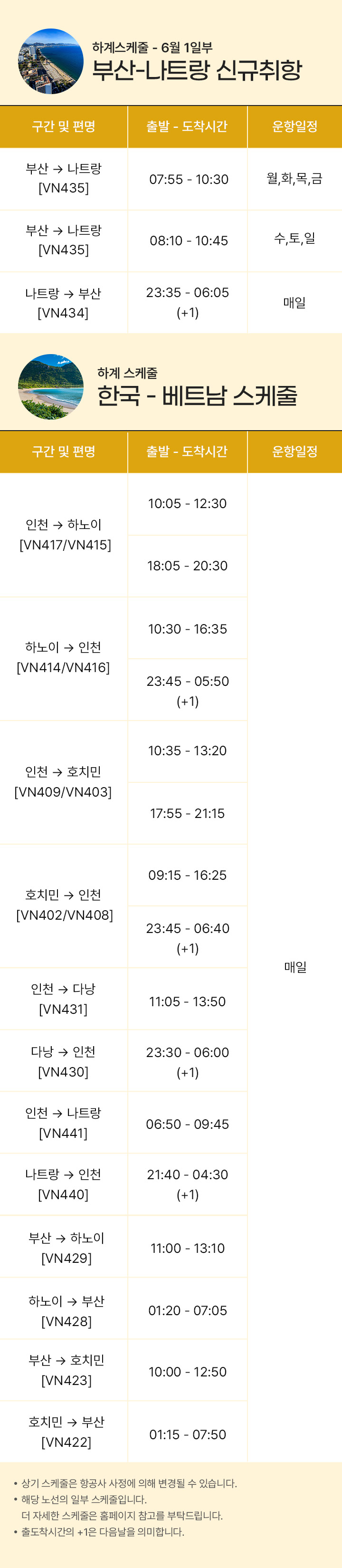 스케줄 아래설명